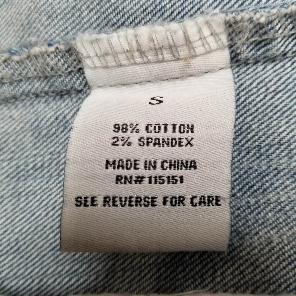 Romeo & Juliet Couture Yoke Denim Jacket Medium - Picture 6 of 8